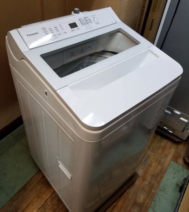 本日も通常通りに営業中です！

【 Panasonic 7.0kg インバーター洗濯機 】

NA-FA7H2　2024年製　取扱説明書欠品
風呂水給水ホースあり
インバーターモーター搭載の上位機種でとても静かな動作音です
泡でしっかり洗う「スゴ落ち泡洗浄&パワフル立体水流」
ECONAVI内蔵で省エネ

幅564、奥行573、高さ1022mm(排水ホース含む)

当店販売価格 : ¥49,390円 (税込) .
ユーズドショップ クラウド 横浜都筑店(販売終了後も更新は致しませんのでご了承下さい)

◼️家電 買取り致します◼️.
横浜市、川崎市、東京都内一部地域、その他近郊地域出張無料にてお伺い致します。

#リサイクル#リサイクルショップ#リサイクルショップ横浜#リサイクルショップクラウド#都筑区#横浜市都筑区#買取り#出張買取り#中古販売#リサイクルショップクラウド横浜都筑店#中古家電#パナソニック#縦型洗濯機#ランドリー#クリーニング#生活家電#引越#新生活